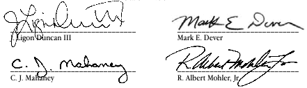 Signatures