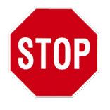 stop sign